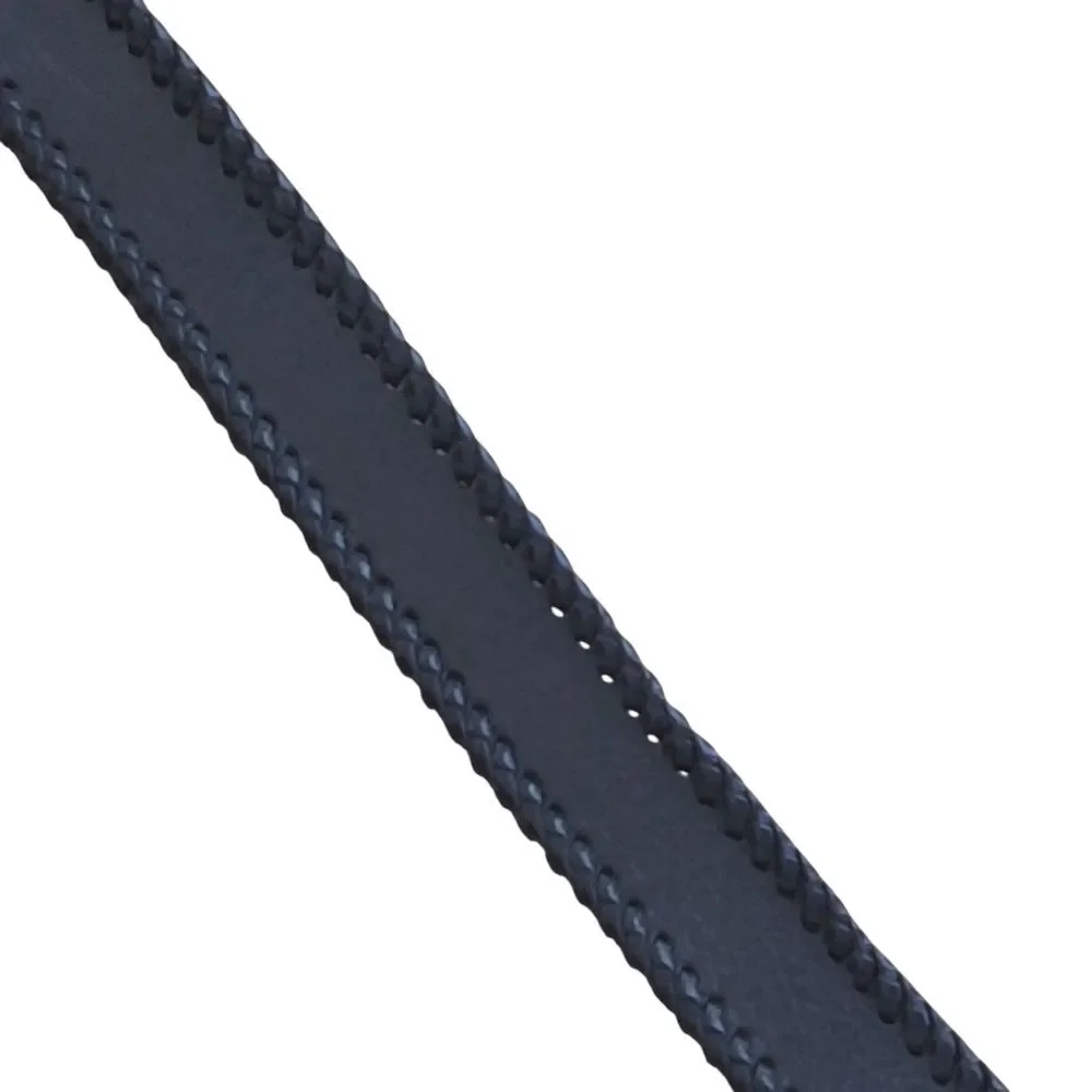 Coach Vintage Leather Belt Whipstitch UNISEX Brass Buckle 5752 Men's 36
